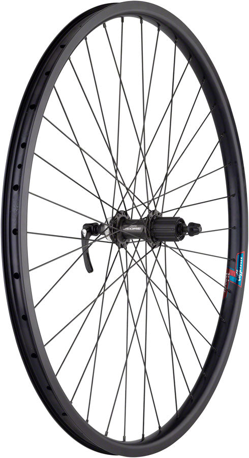 Quality Wheels Value HD Series Disc Rear Wheel - 700 QR x 135mm Center-Lock HG 10 BLK