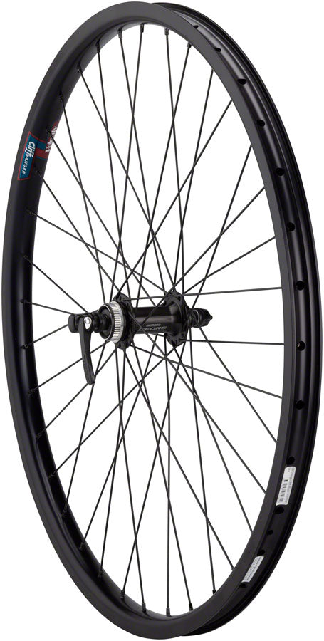 Quality Wheels Value HD Series Disc Front Wheel - 650b QR x 100mm Center-Lock BLK