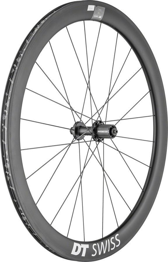 DT Swiss ARC 1400 DiCut 48 Rear Wheel - 700 QR x 130mm Rim Brake HG 11 Road BLK