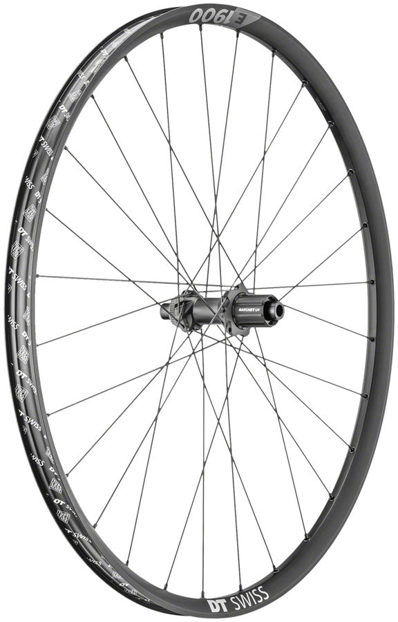 DT Swiss E 1900 Spline 30 Rear Wheel - 27.5" 12 x 142mm Center-Lock HG 11 MTN BLK