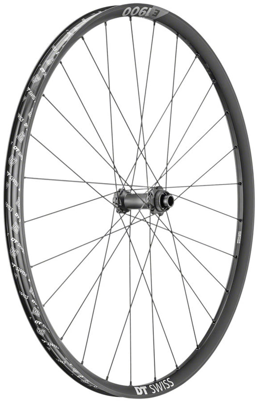 DT Swiss E 1900 Spline 30 Front Wheel - 27.5" 15 x 110mm Center-Lock Black