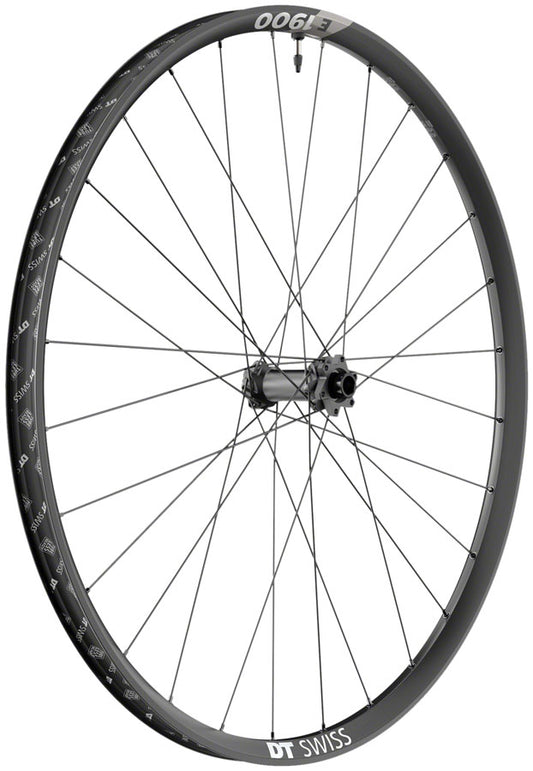 DT Swiss E 1900 Spline 30 Front Wheel - 27.5" 15 x 110mm 6-Bolt Black