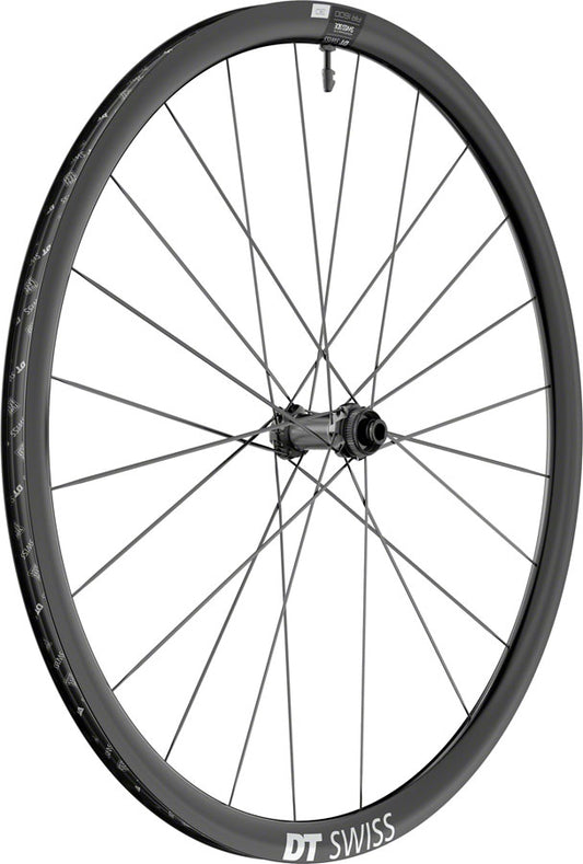 DT Swiss AR 1600 Spline 30 Front Wheel - 700c 12 x 100mm Center-Lock Black