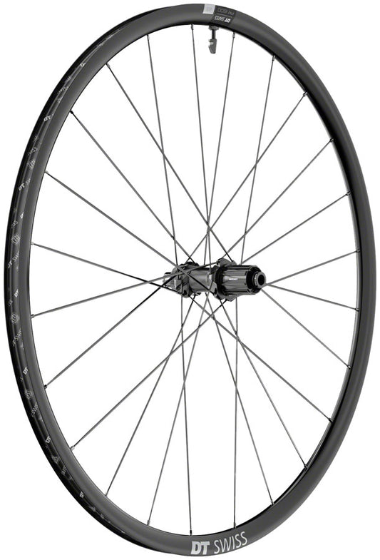 DT Swiss PR 1600 Spline 23 Rear Wheel - 700 12 x 142mm Center-Lock HGR11 BLK