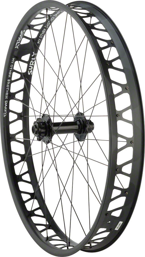 Quality Wheels Bear Pawls / Other Brother Darryl Front Wheel - 26" 15 x 150mm 6-Bolt BLK