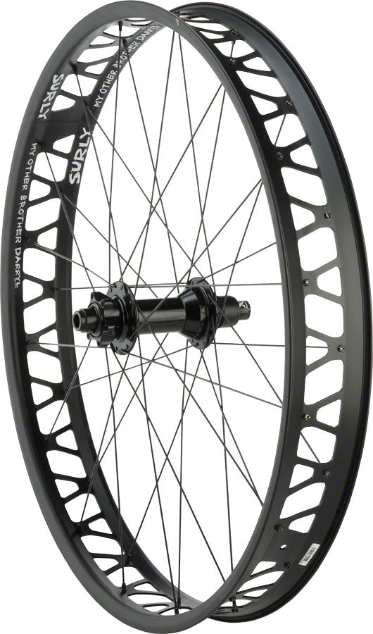 Quality Wheels Formula / Other Brother Darryl Rear Wheel - 26" Fat 12 x 177mm 6-Bolt XD BLK