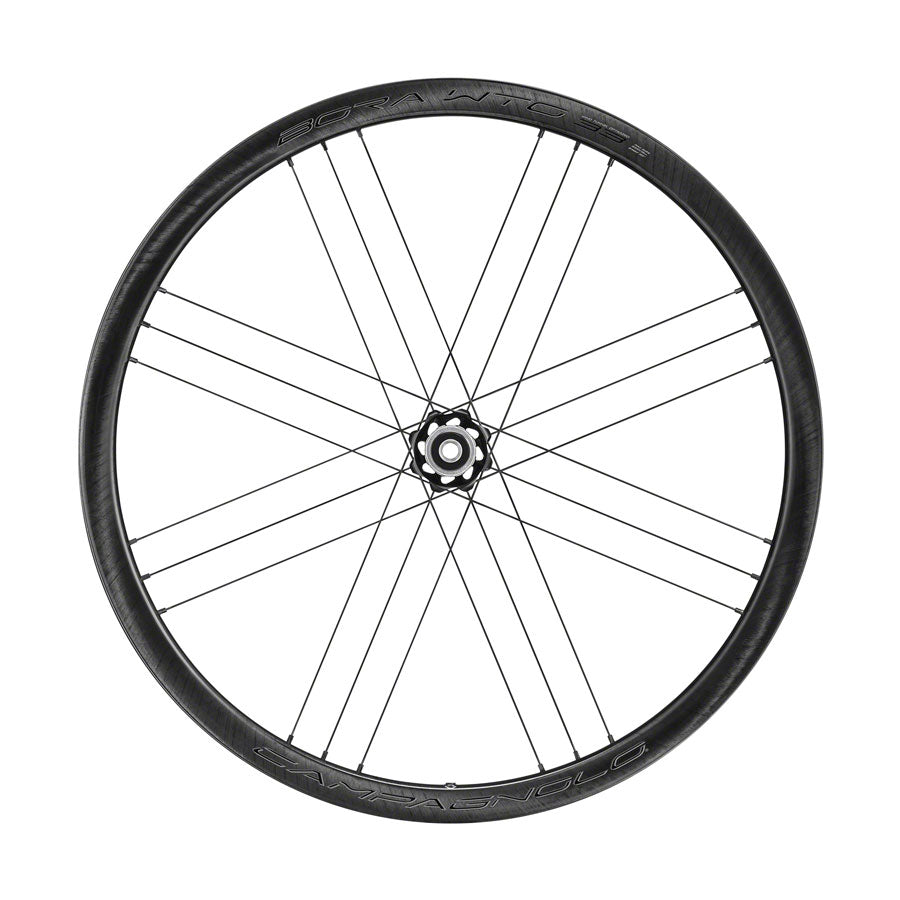 Campagnolo Bora WTO 33 Front Wheel - 700c 12 x 100mm Center-Lock 2-Way Fit Dark Label