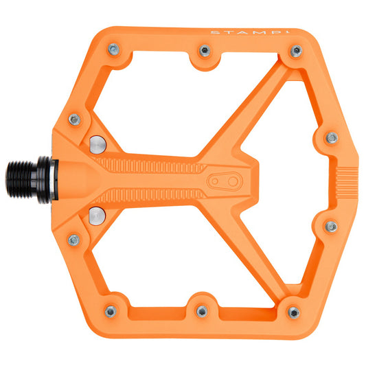 Crankbrothers Stamp 1 Gen 2 Pedals - Platform Composite 9/16" Orange Large