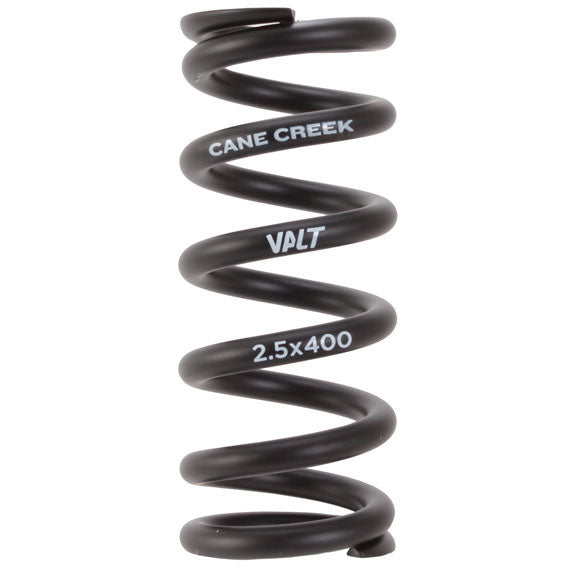 Cane Creek VALT Lightweight Steel Spring Coil Shock 2.50"/63mm x 400lbs BLK