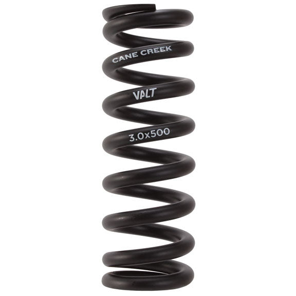 Cane Creek VALT Lightweight Steel Spring Coil Shock 3.00"/76mm x 500lbs BLK