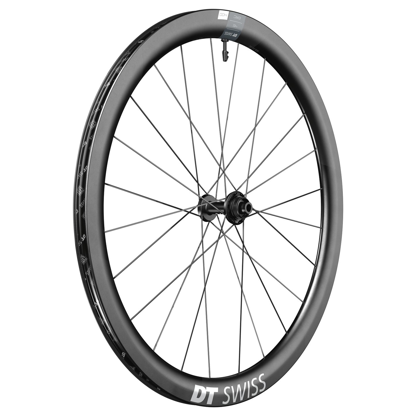 DT Swiss ERC 1400 DiCut 45 Front Wheel - 700c 12 x 100mm Center-Lock Black