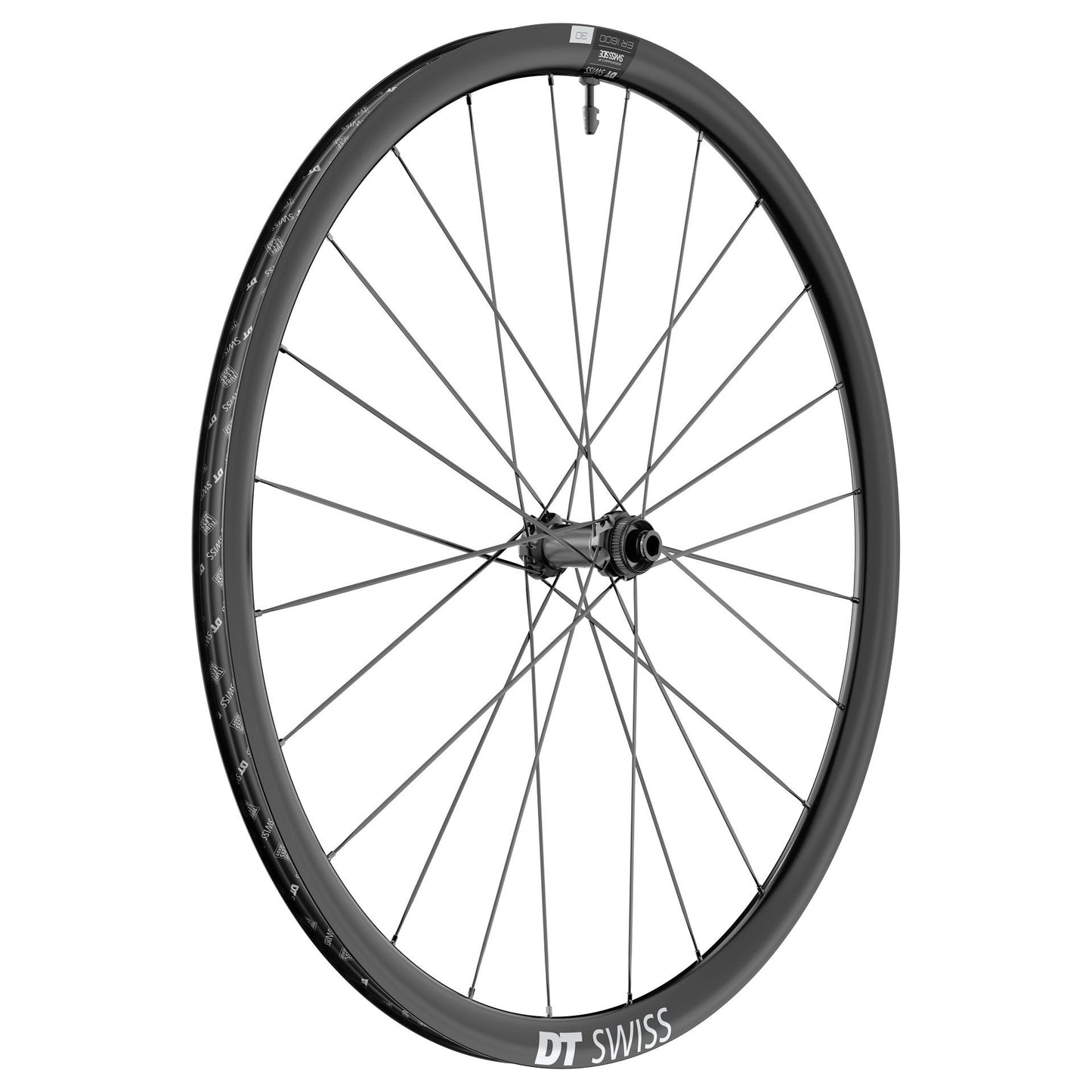 DT Swiss ER 1600 Spline 30 Front Wheel - 700 12 x 100mm Center-Lock Black