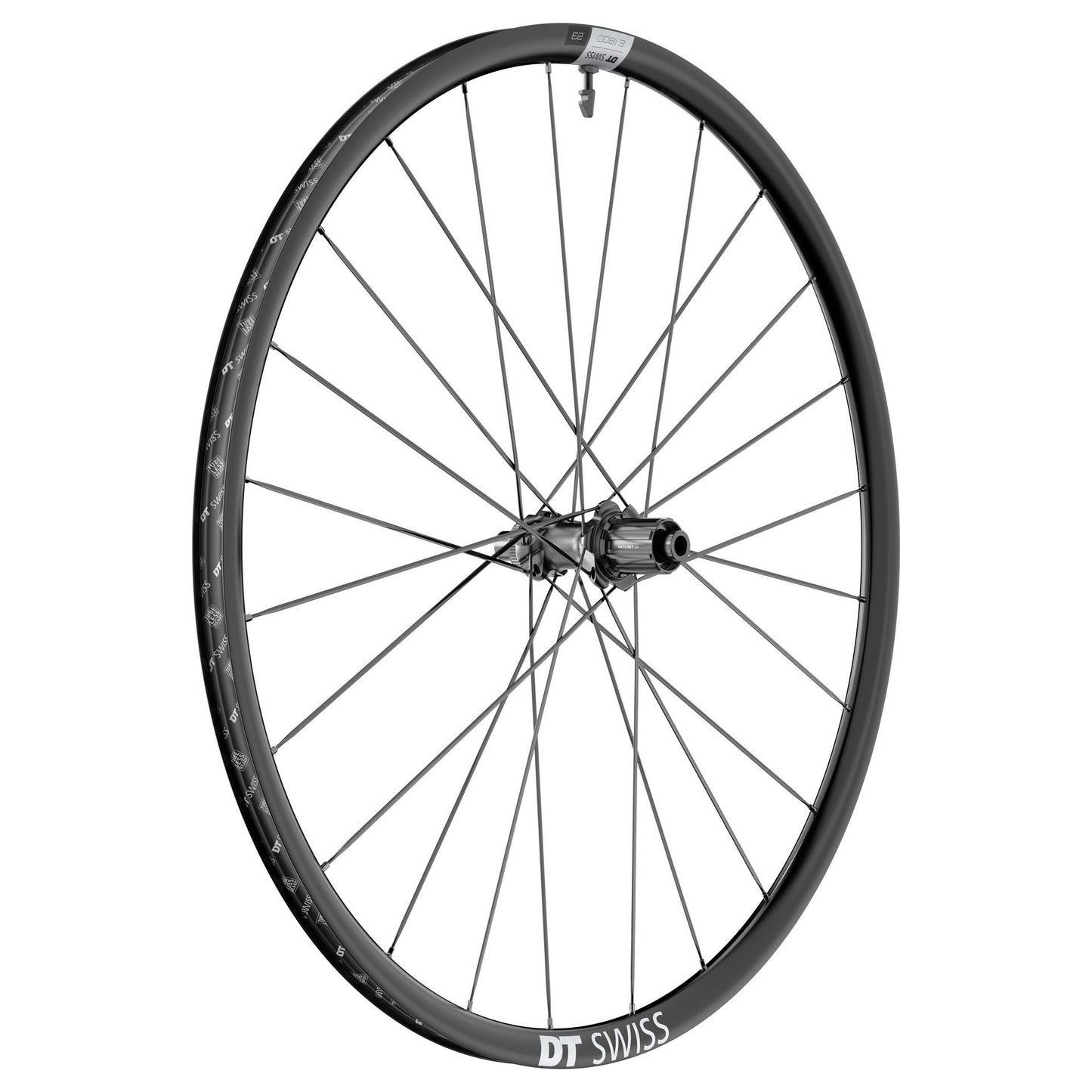 DT Swiss E 1800 Spline 23 Rear Wheel - 700 12 x 142mm Center-Lock HGR11 BLK