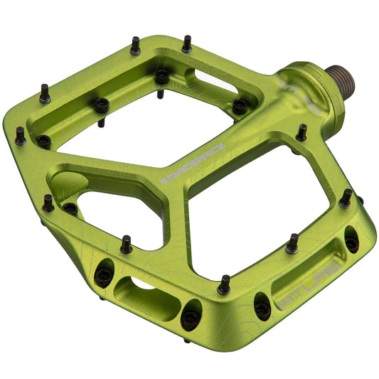 RaceFace Atlas Pedals - Platform Aluminum 9/16" Green