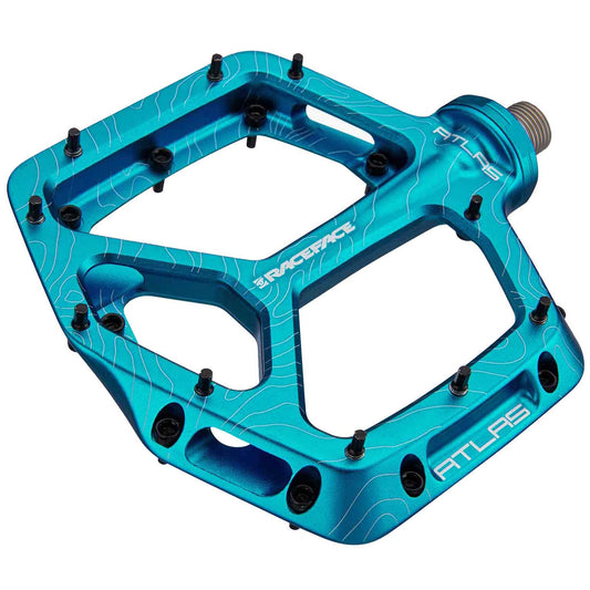 RaceFace Atlas Pedals - Platform Aluminum 9/16" Turquoise